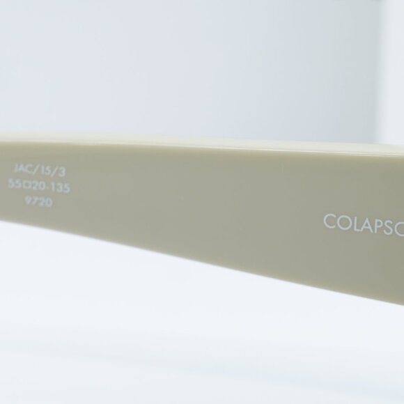 Jacquemus COLAPSO JAC/15 C3 Geometric Sunglasses - Beige/Brown - Picture 5 of 11